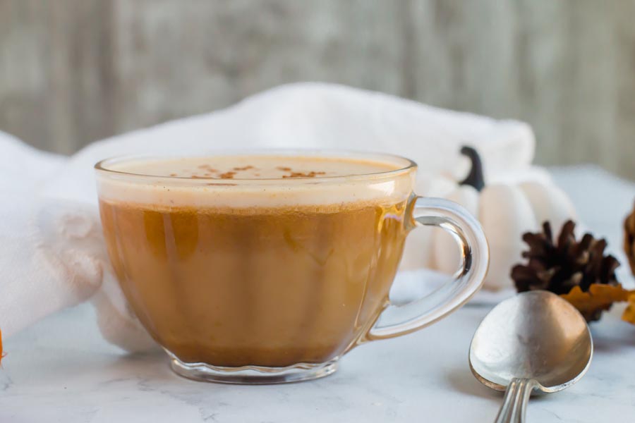 low carb pumpkin spice latte with no whip