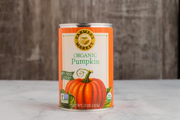 pumpkin in a can