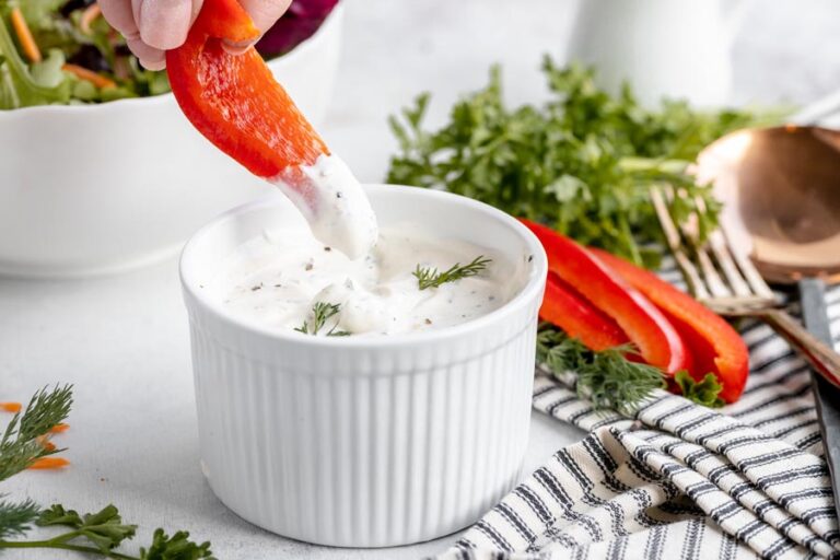 Easy Keto Ranch Dressing (better than Hidden Valley)