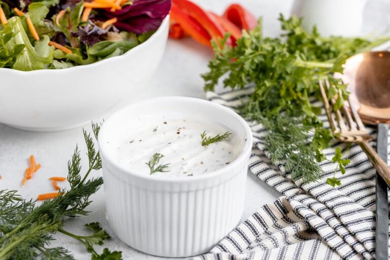 Easy Keto Ranch Dressing (better than Hidden Valley)