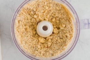 cumbled topping in a food processor
