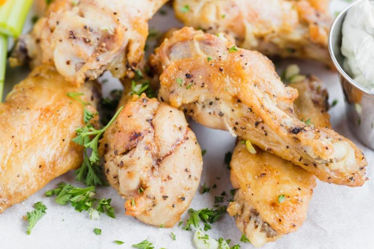 Keto Salt and Vinegar Wings Ketofocus