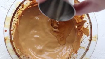 adding sugar free caramel syrup to whipped coffee