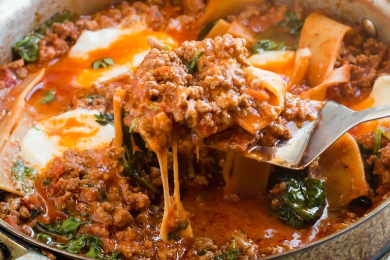 Keto Skillet Lasagna Recipe Grab one pot and done! Ketofocus