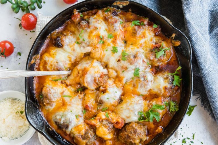 Keto Skillet Meatballs Recipe Ketofocus