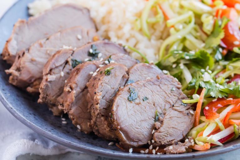 Keto Marinated Asian Pork Tenderloin (Slow Cooker) Ketofocus