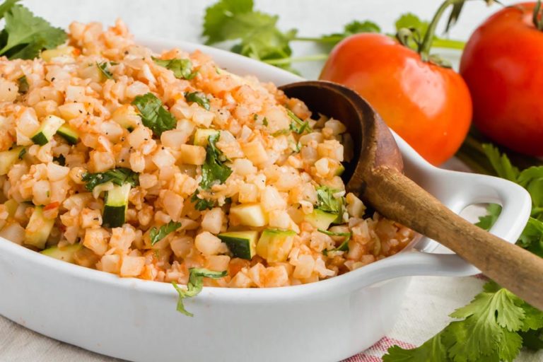 Keto Spanish Cauliflower Rice Recipe - Ketofocus