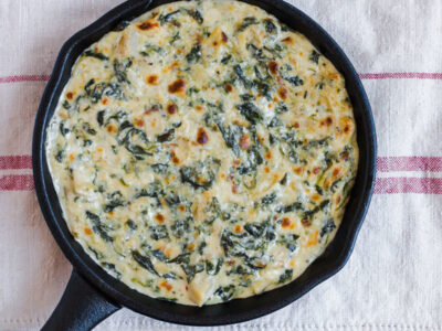 Best Keto Spinach artichoke dip
