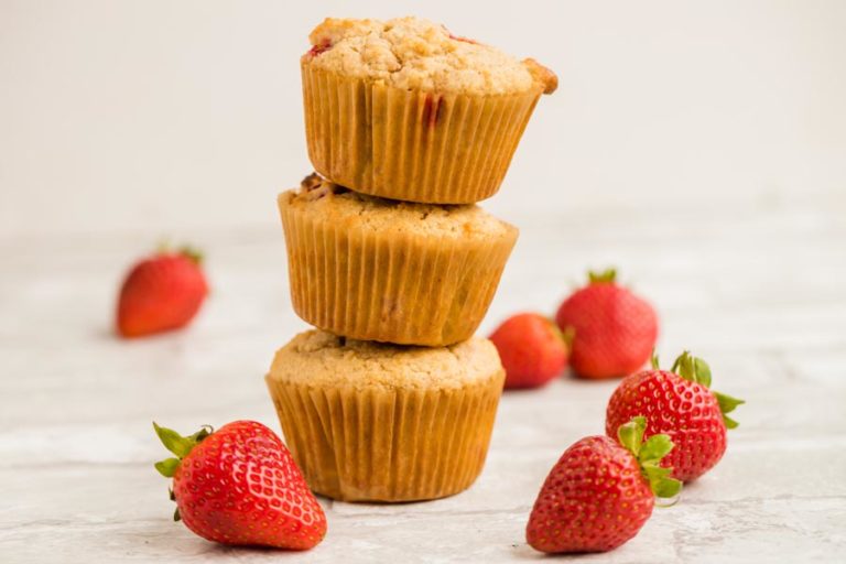 Perfect Keto Strawberry Muffins