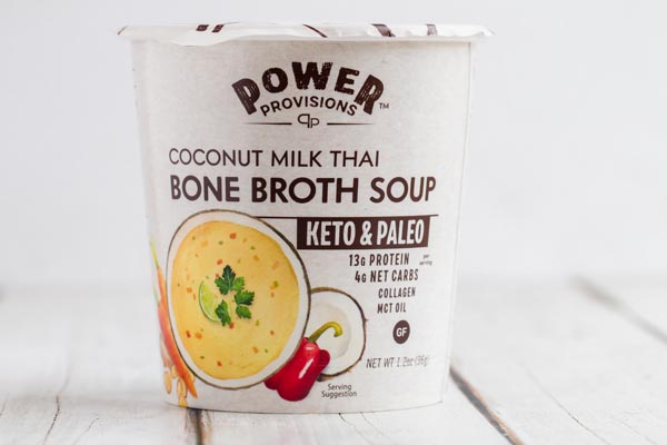power provisions keto soup of coconut milk bone broth