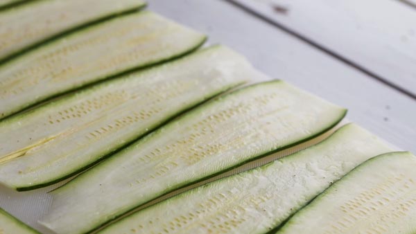 water coming off zucchini sheets