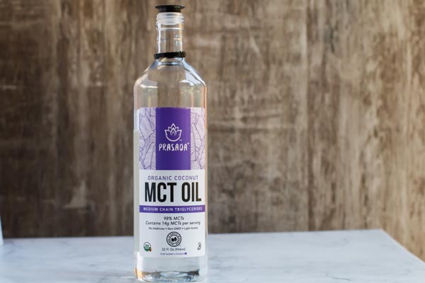 MCT oil on counter