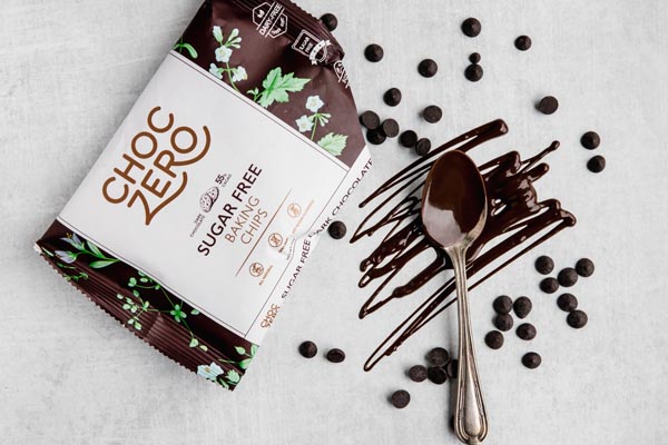 bag of sugar-free chocolate chips