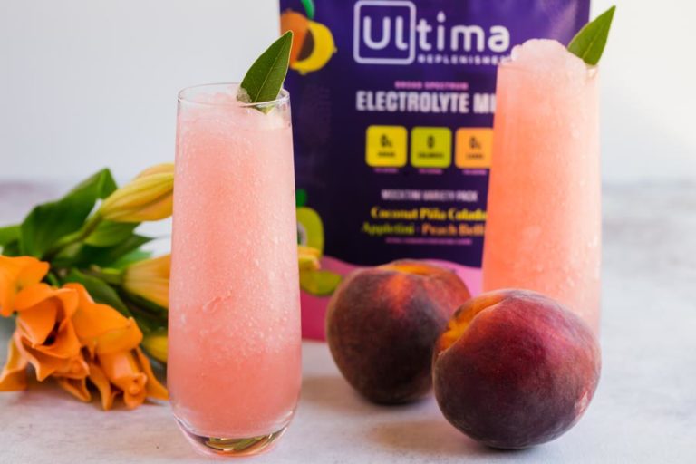 Low Carb Peach Bellini Recipe Ketofocus