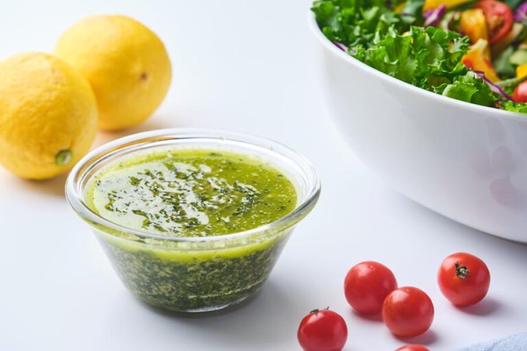 Pesto Salad Dressing (Great on Anything!)