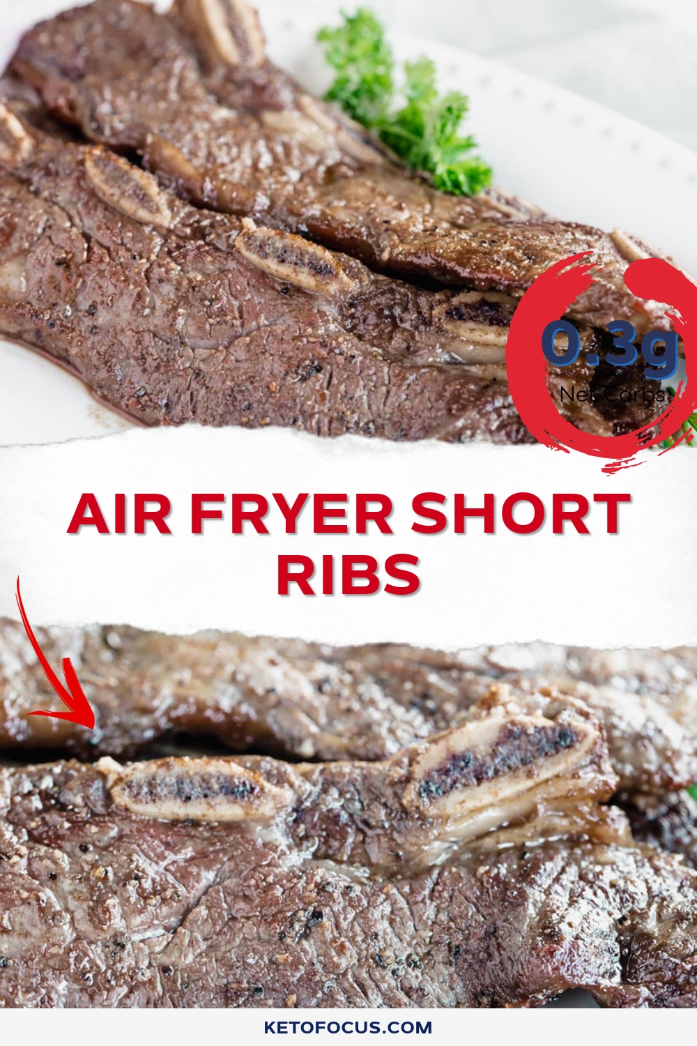 Air Fryer Short Ribs