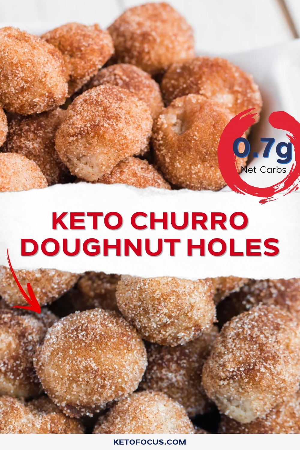 Keto Churro Doughnut Holes
