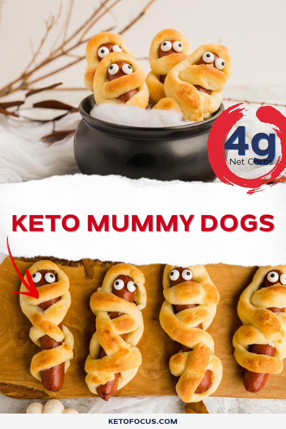 Keto Mummy Dogs