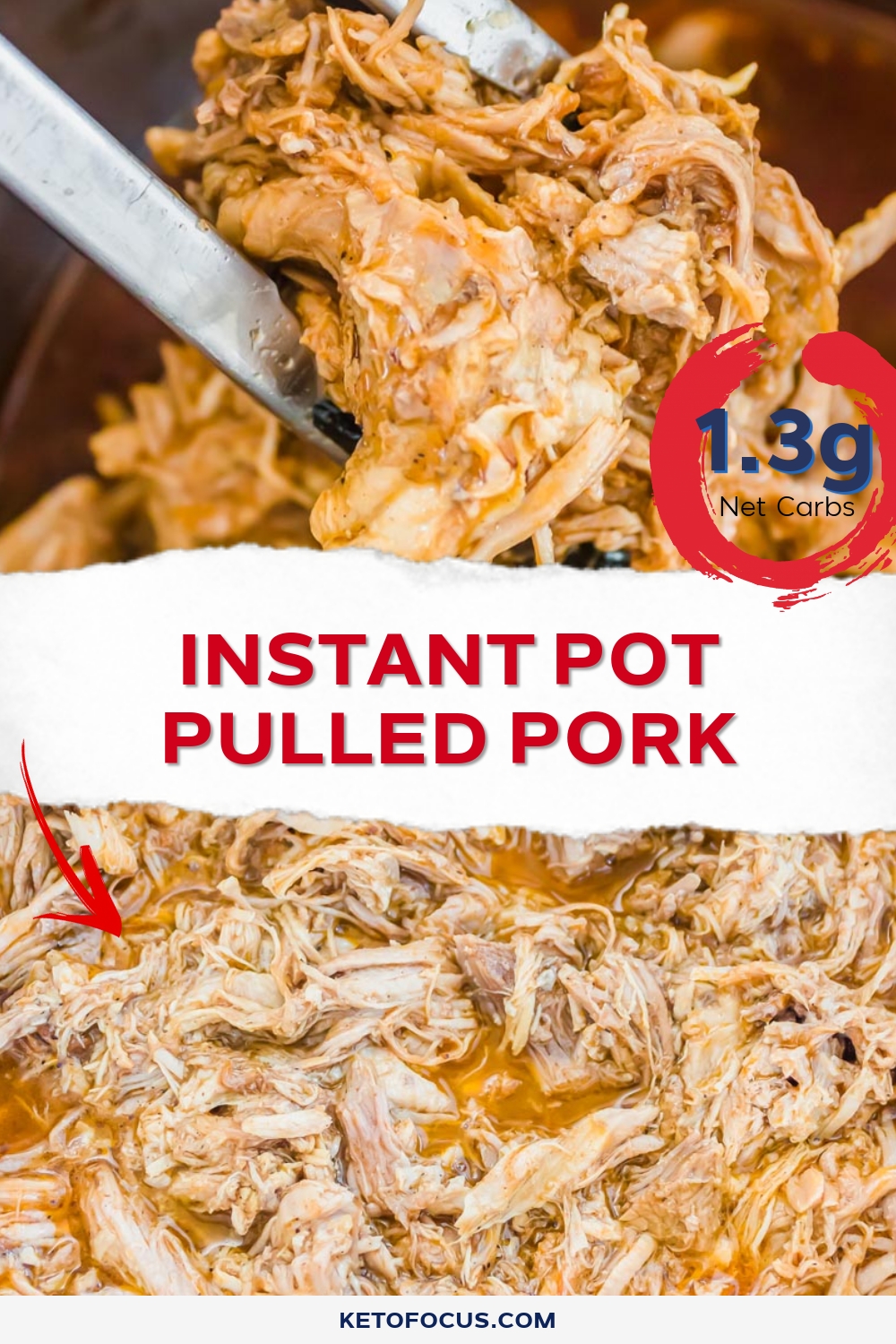 Keto Instant Pot Pulled Pork Recipe - Ketofocus