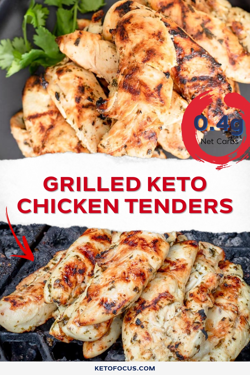 Grilled Keto Chicken Tenders