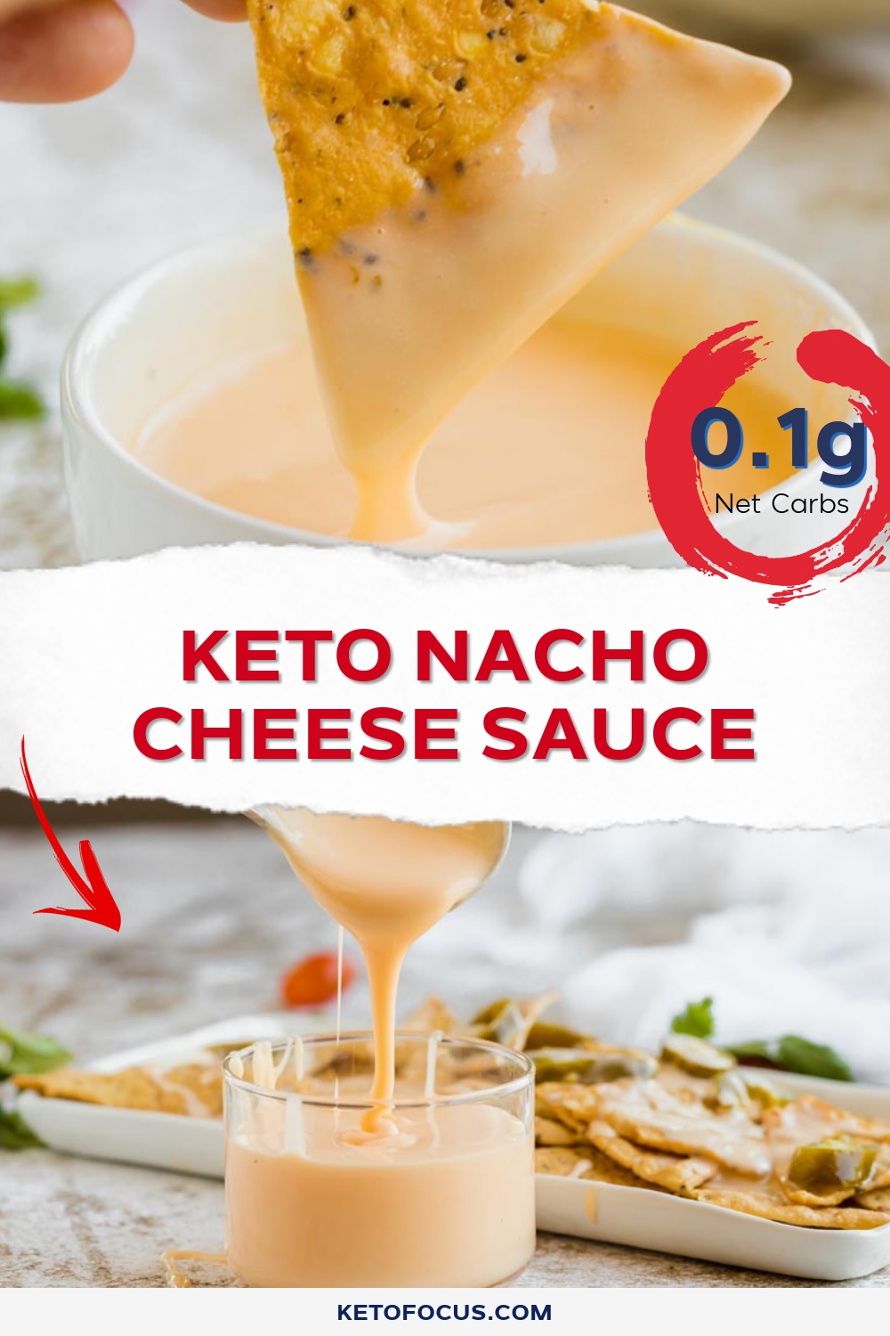 Keto Nacho Cheese Sauce