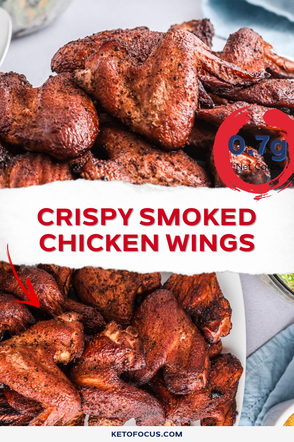 Crispy Smoked Chicken Wings