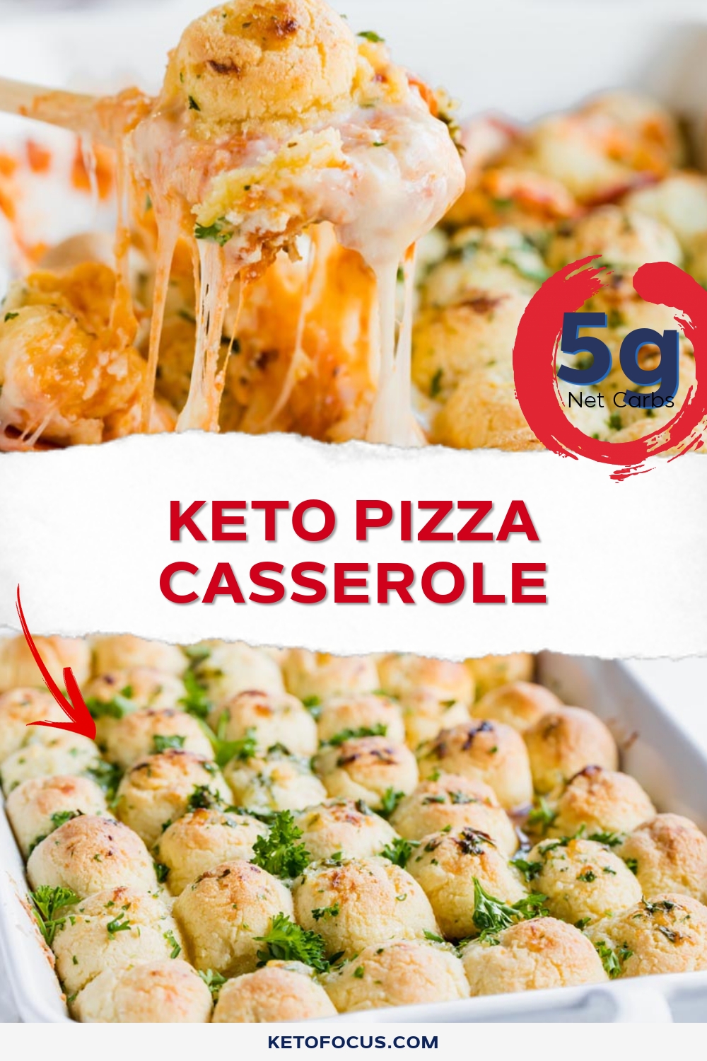 Keto Pizza Casserole