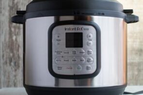 close up of an instant pot