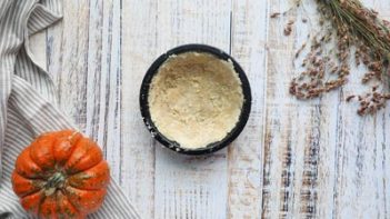 press in pie crust in a small pie pan