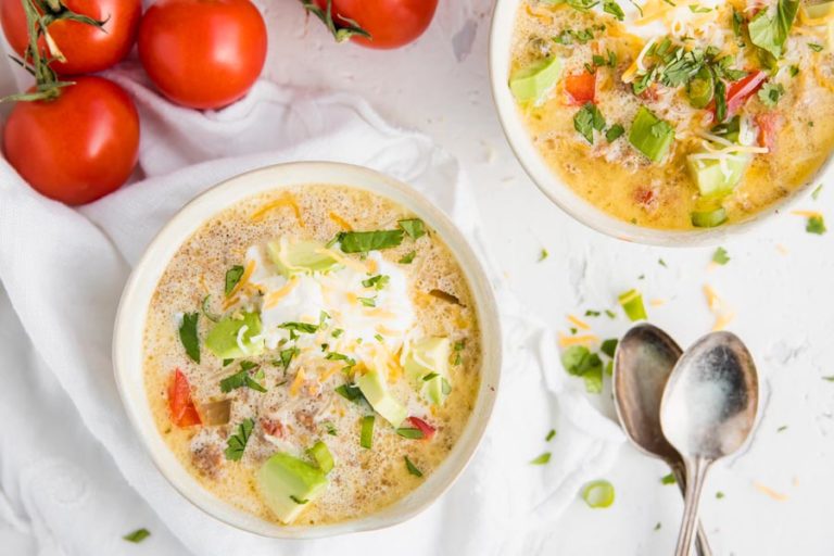 Keto Taco Soup Creamy & Low Carb Ketofocus