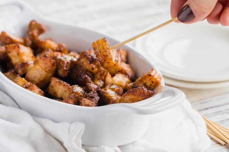 Spicy Maple Keto Pork Belly Bites Recipe Ketofocus