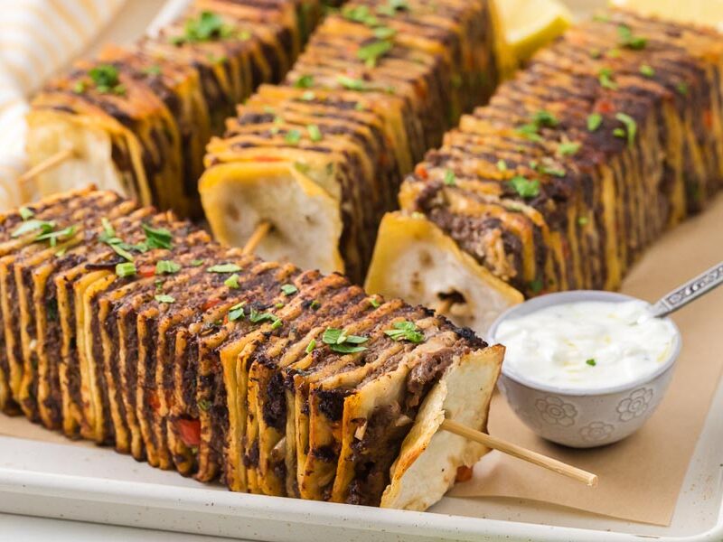 Tortilla Kebabs